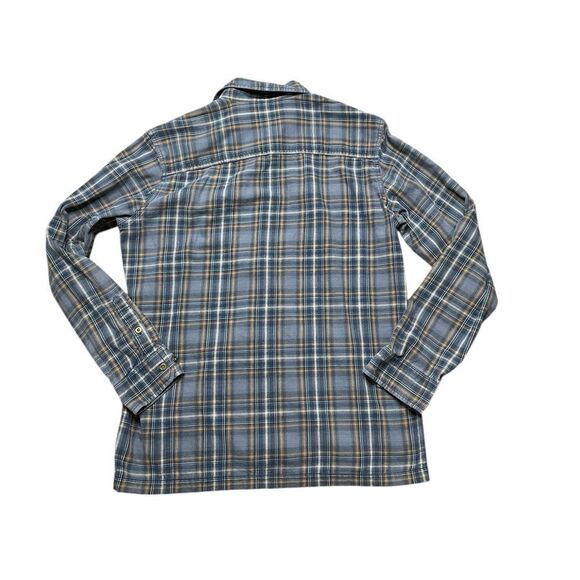 KUHL Dillingr Long Sleeve Flannel Blue Size Medium - Picture 4 of 8